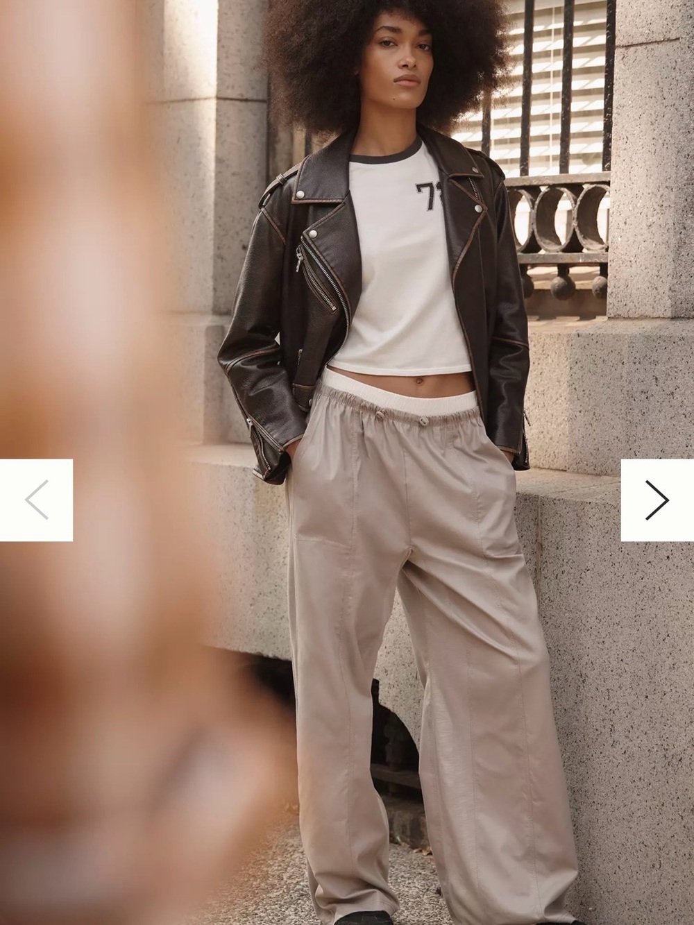 Daily Practice Drawstring Ruched-Ankle Wide Leg Trousers Comfy Casual Chic Med
